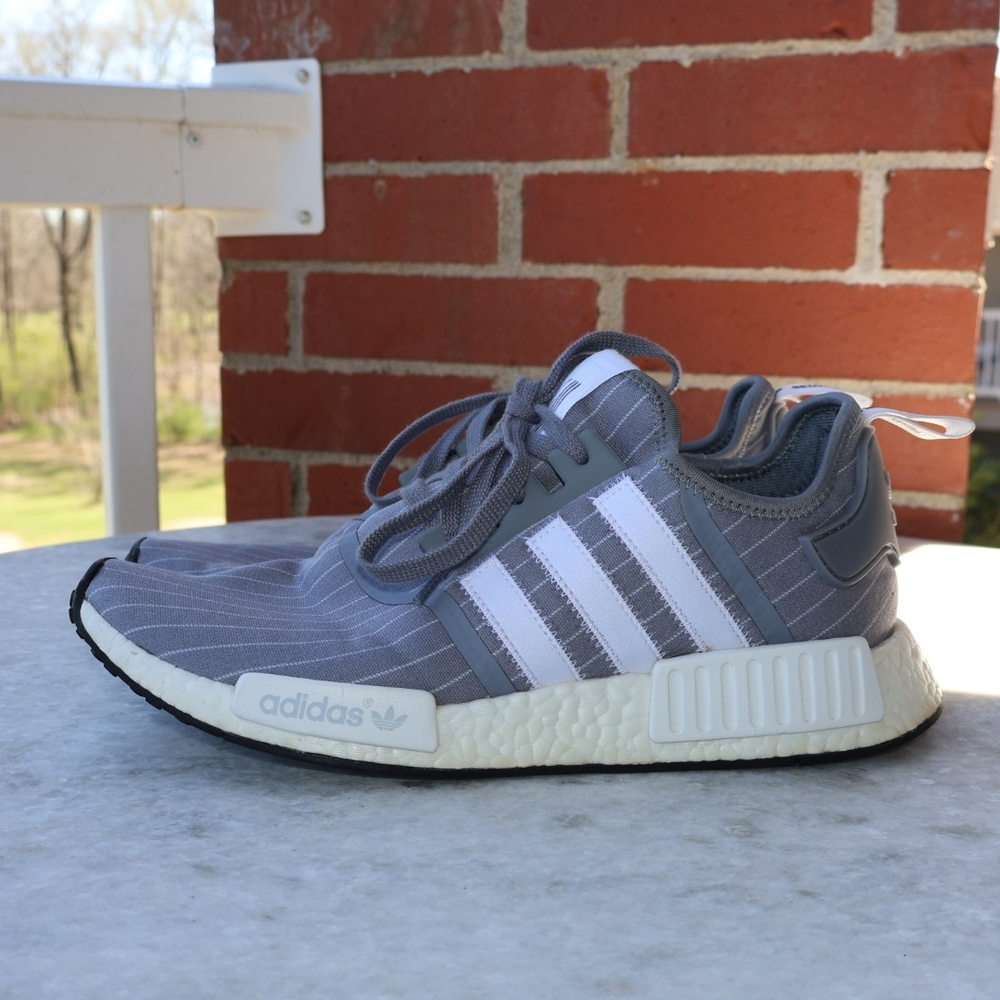 Bedwin & The Heartbreakers x Adidas NMD_R1 "Grey Pinstripe"